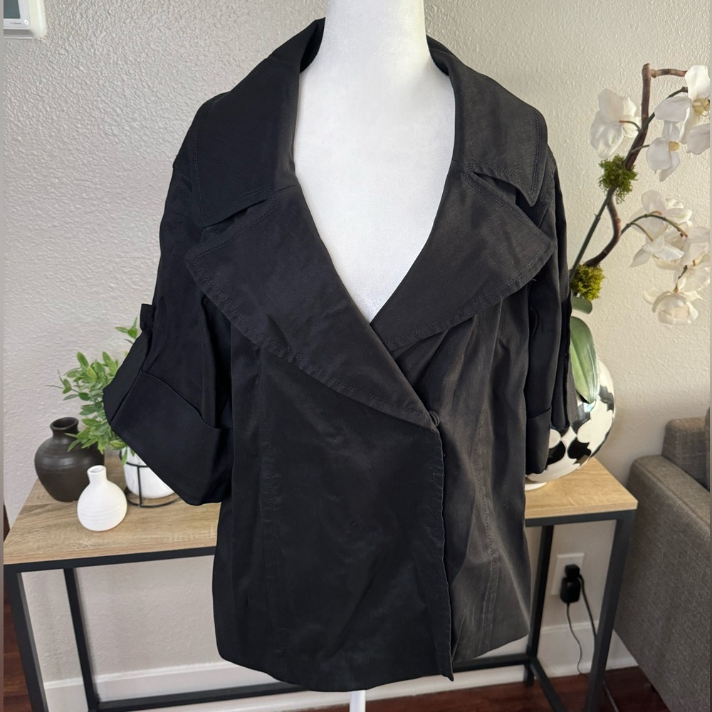 Sutton Studio Three Quarter Sleeve Shell